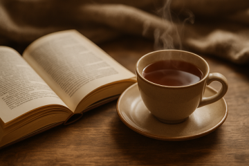 Prečo piť čaj pri čítaní knihy