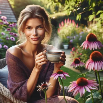 Ako si vychutnať čaj z koreňa echinacey