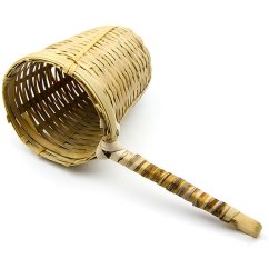 Bambusové sitko na sypaný čaj