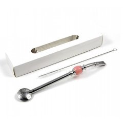 Súprava Bombilla Lagrima (ružová)