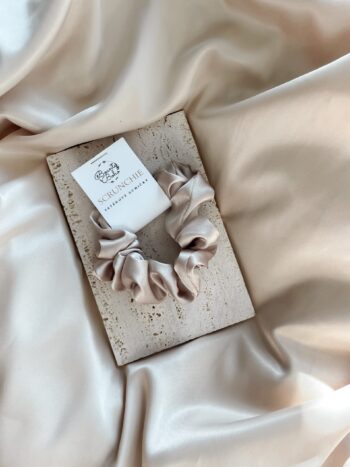 Scrunchie coffee cream