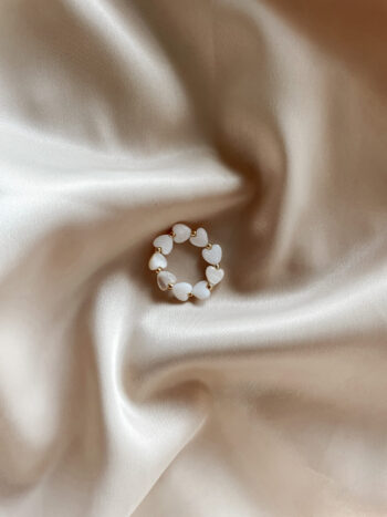 Prstienok Pearl Heart