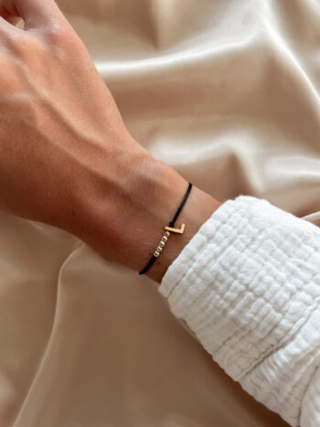 Šnúrkový náramok Initial Balls