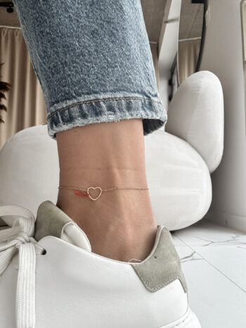 Náramok na nohu Love protection